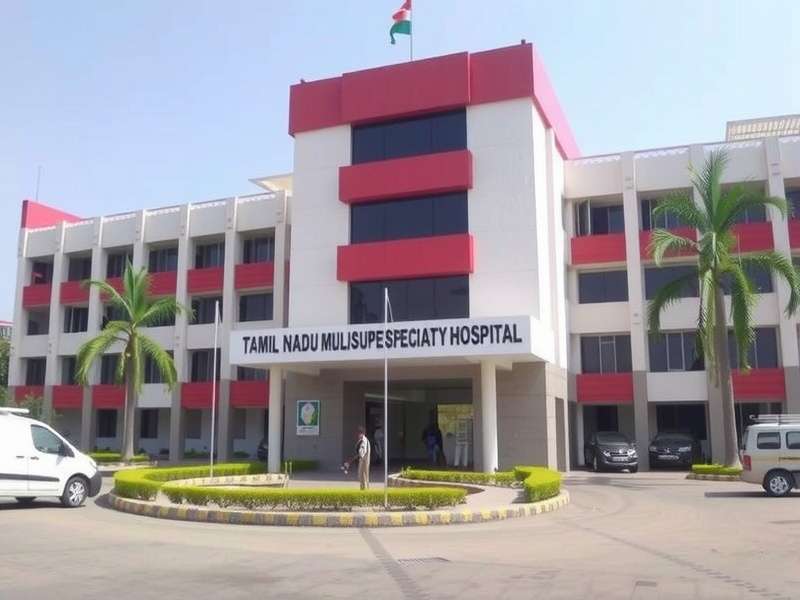 Hospital building exterior